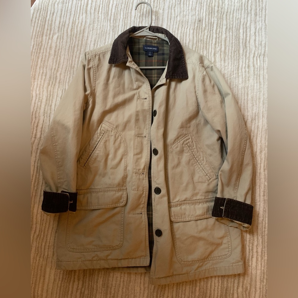 Lands End barn coat